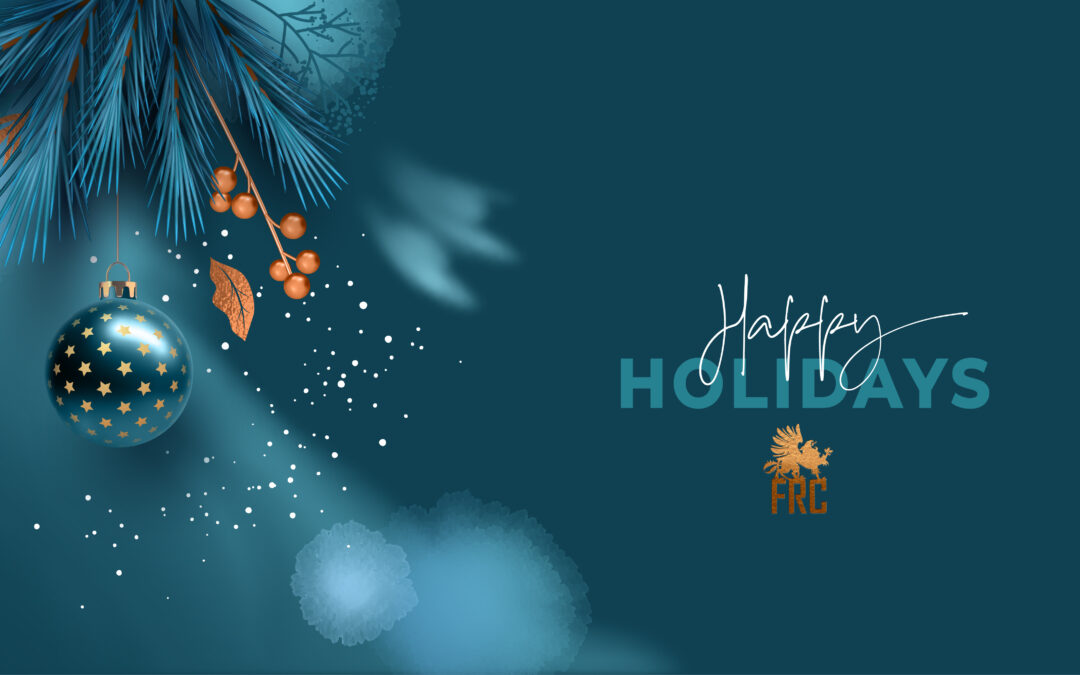 Holiday Greetings and Our Sincere Thanks